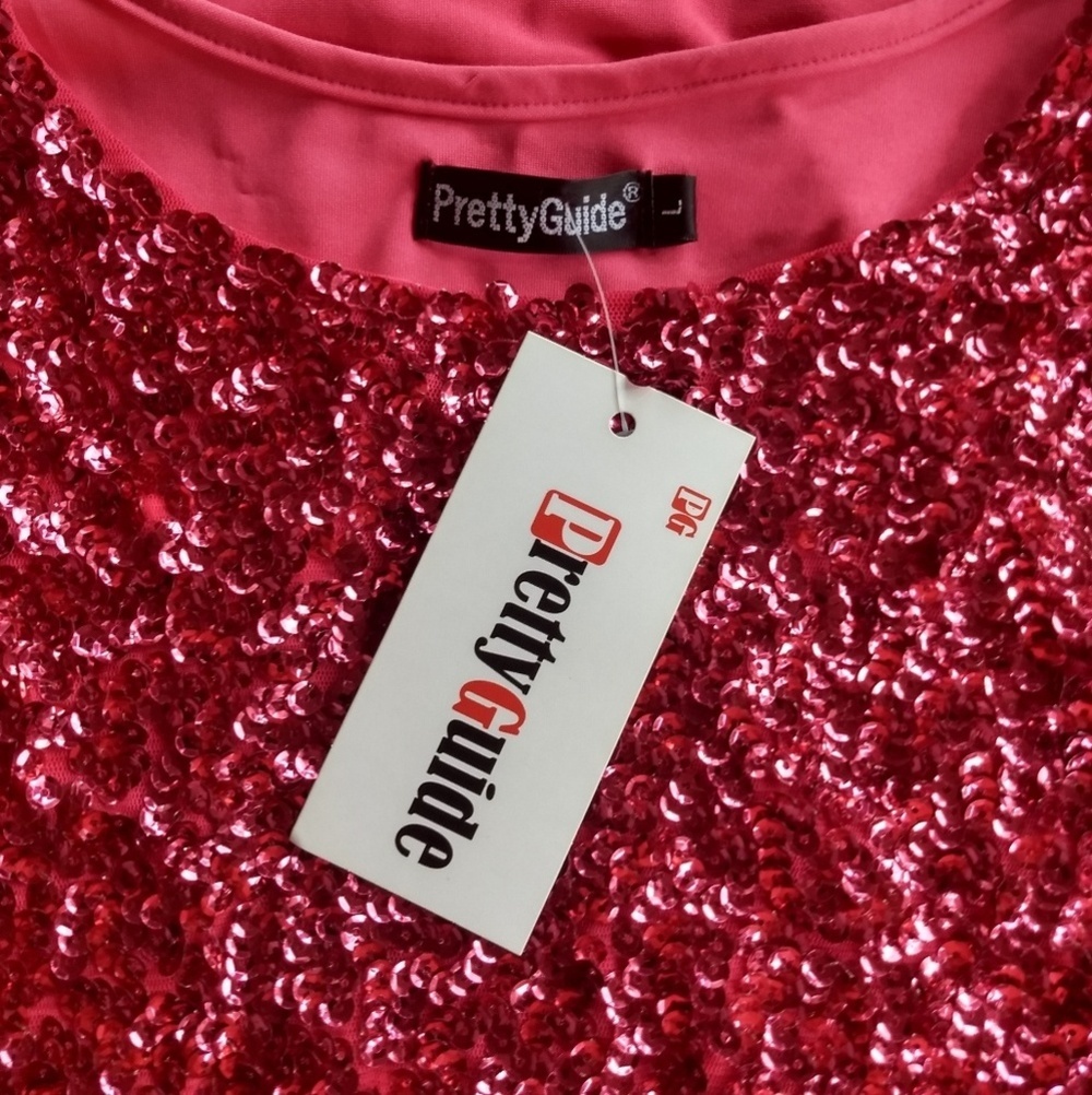 NWT Sequined Top - Picture 3 of 3